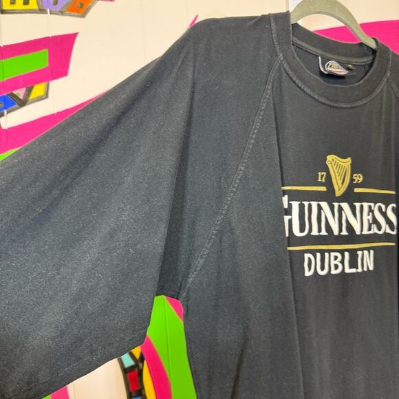 Guinness Black Crewneck Shirt. Size XXL. In excellent condition! - Picture 3 of 7